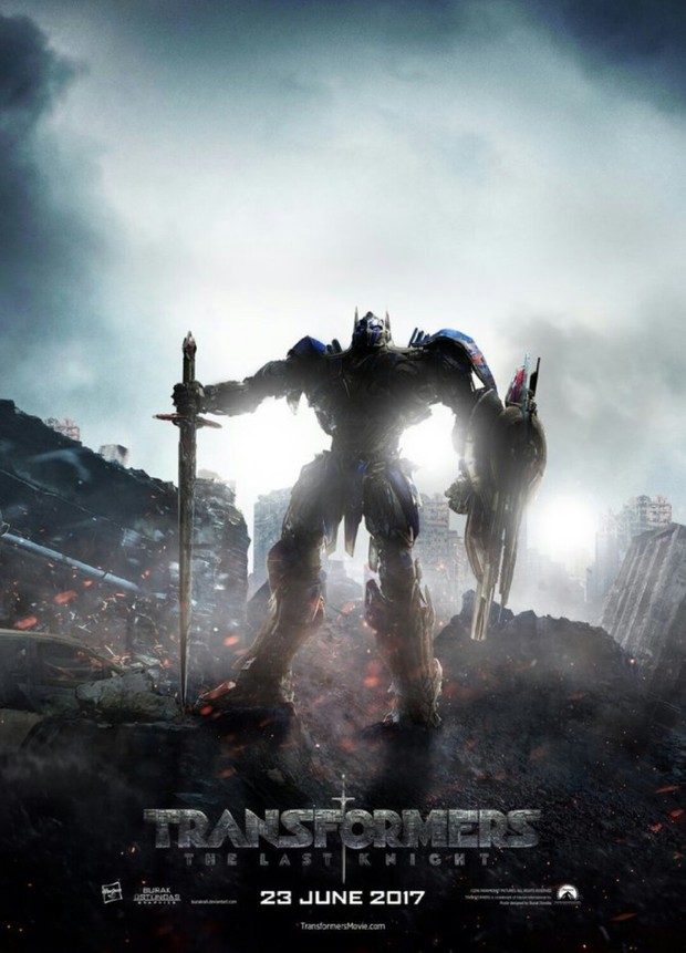 Primer Cartel Oficial: (TRANSFORMERS The Last Knight). 