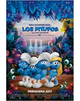 Cartel Final (LOS PITUFOS, La Aldea Escondida). 