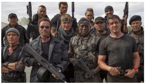 LOS MERCENARIOS 4. (Acabará la Saga en 2018).