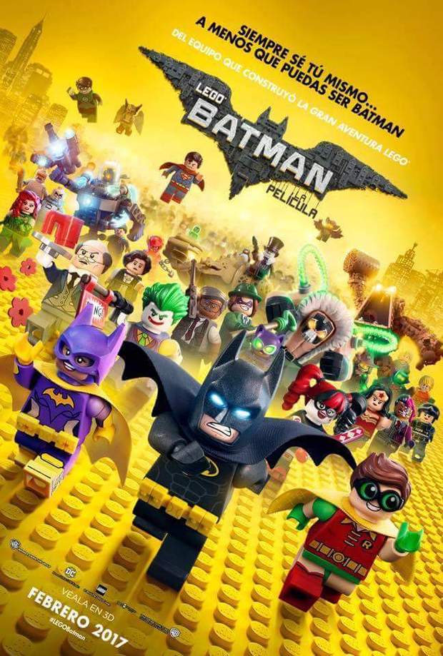 Cartel. (LEGO BATMAN, La Película). 