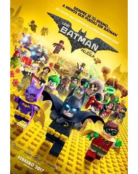 Cartel. (LEGO BATMAN, La Película). 