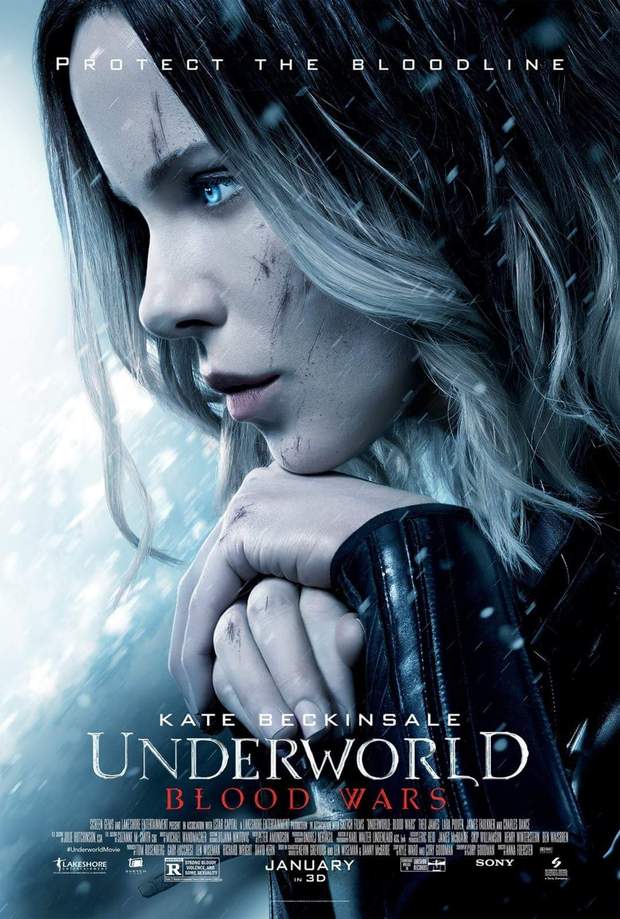 Póster. (UNDERWORLD - BLOOD WARS). 