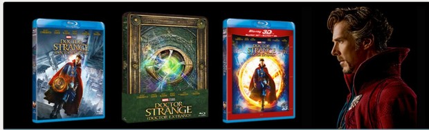 Qué Edición de (DOCTOR STRANGE) Elegiréis aunque el Steelbook No Lleve 3D?.