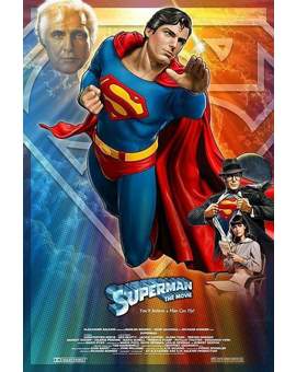Póster (SUPERMAN) "The Movie". 
