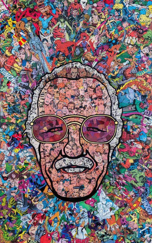 Póster STAN LEE (Una Vida en Cómic). 