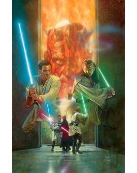Póster (STAR WARS - Episodio I "LA AMENAZA FANTASMA"). 