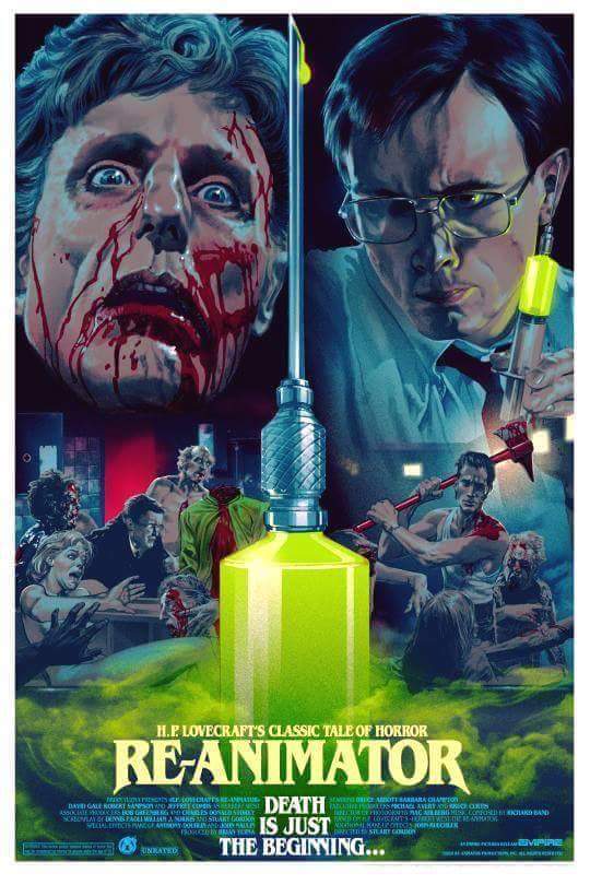 Póster (RE-ANIMATOR). 