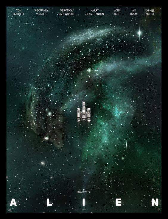 Póster (ALIEN - EL OCTAVO PASAJERO). 