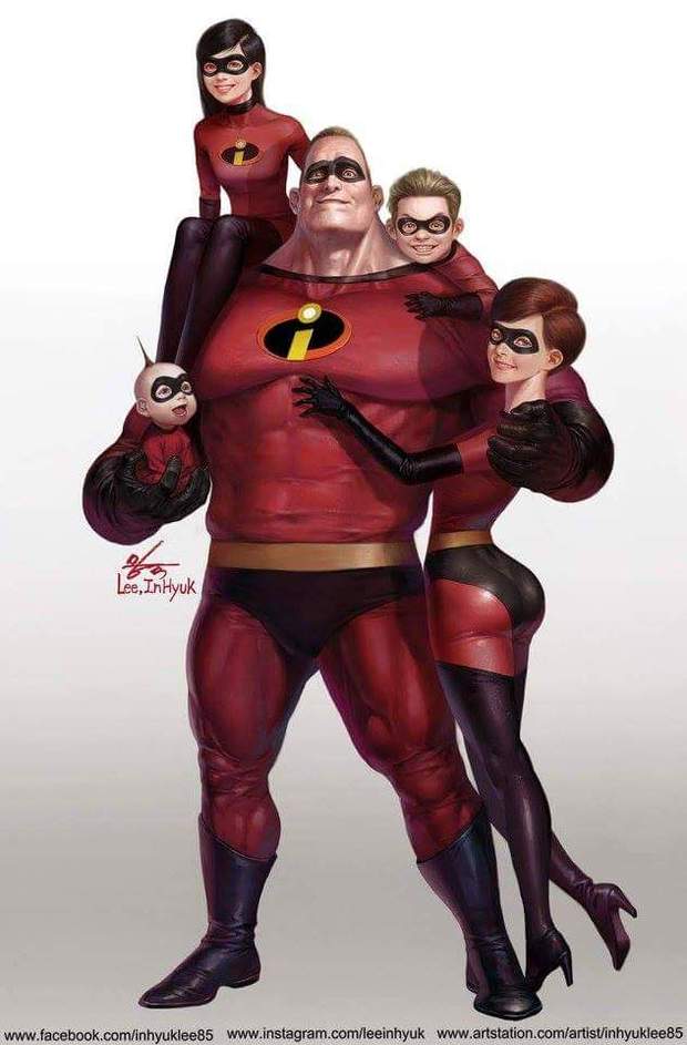 Fan Póster (LOS INCREÍBLES). 