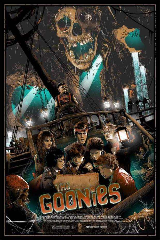 Póster (LOS GOONIES). 