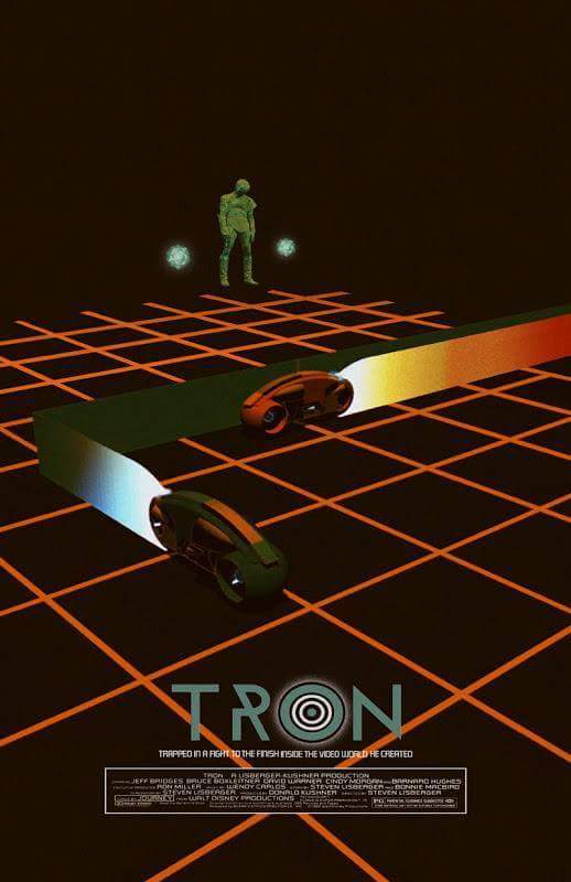 Póster (TRON). 