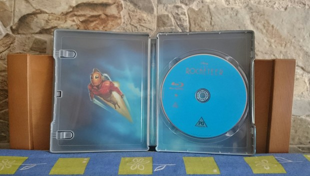 Interior Steelbook (ROCKETEER). 