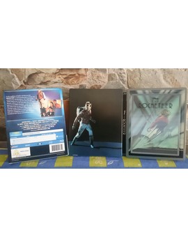 Exterior Steelbook (ROCKETEER). 