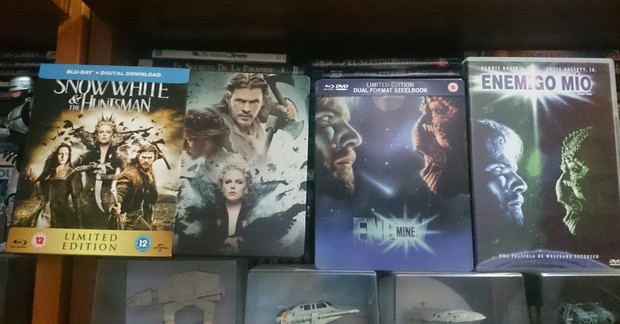 Steelbooks para Custom de (ENEMIGO MIO y BLANCANIEVES). 