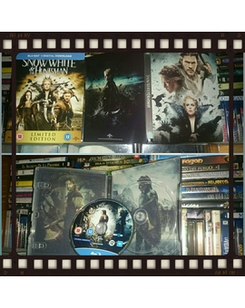 Interior y Exterior Steelbook (BLANCANIEVES Y LA LEYENDA DEL CAZADOR). 