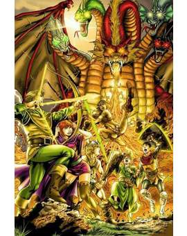 Póster (DRAGONES Y MAZMORRAS). 