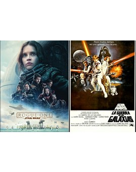 Video: (Así Quedaría el Montaje del Enlace del Final de ROGUE ONE con el Inicio de LA GUERRA DE LAS GALAXIAS) 
