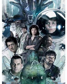 Póster (ALIEN, EL OCTAVO PASAJERO). 