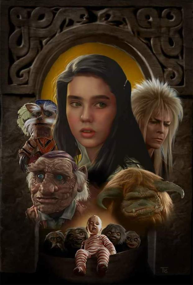 Póster (DENTRO DEL LABERINTO). 