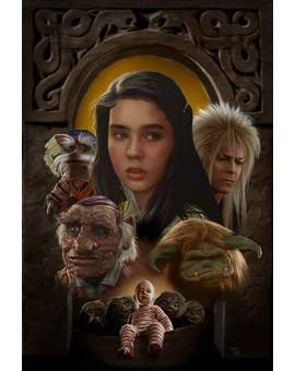 Póster (DENTRO DEL LABERINTO). 