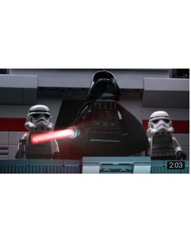 Ojo Spoiler! DARTH VADER Enciende su Sable Láser en (LEGO STAR WARS - ROGUE ONE) 