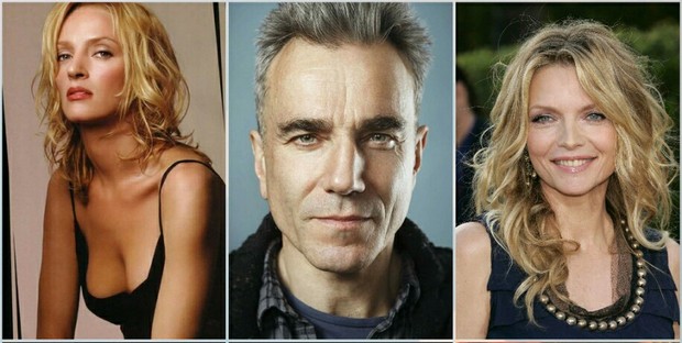 Trío de Cumpleaños (Uma Thurman 47, Daniel Day Lewis 60 y Michelle Pfeiffer 59) "Cuáles son sus Mejores Películas?". 