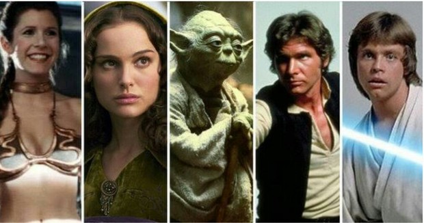 TRIVIAL: (Puedes Reconocer éstos 100 Personajes de STAR WARS?). 