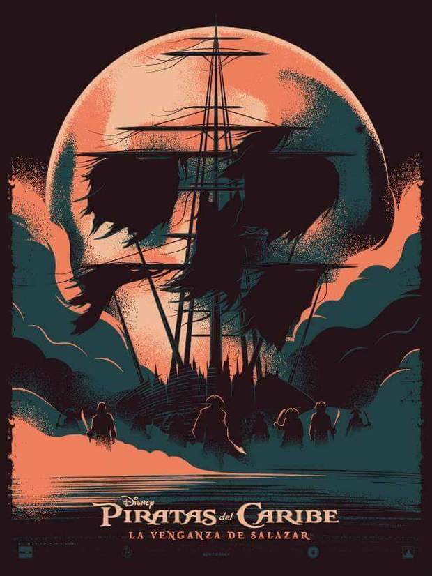 Póster 4 (PIRATAS DEL CARIBE - LA VENGANZA DE SALAZAR). 