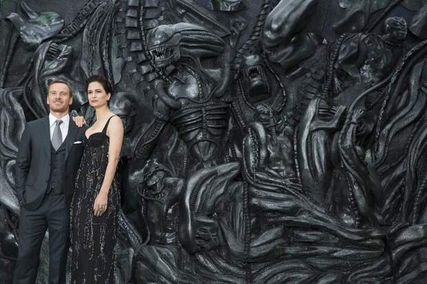 Imagen de la Premier en Londres de (ALIEN COVENANT). 