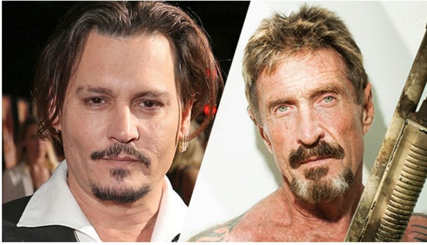 Johnny Depp Será el Creador del Antivirus McAfee. 