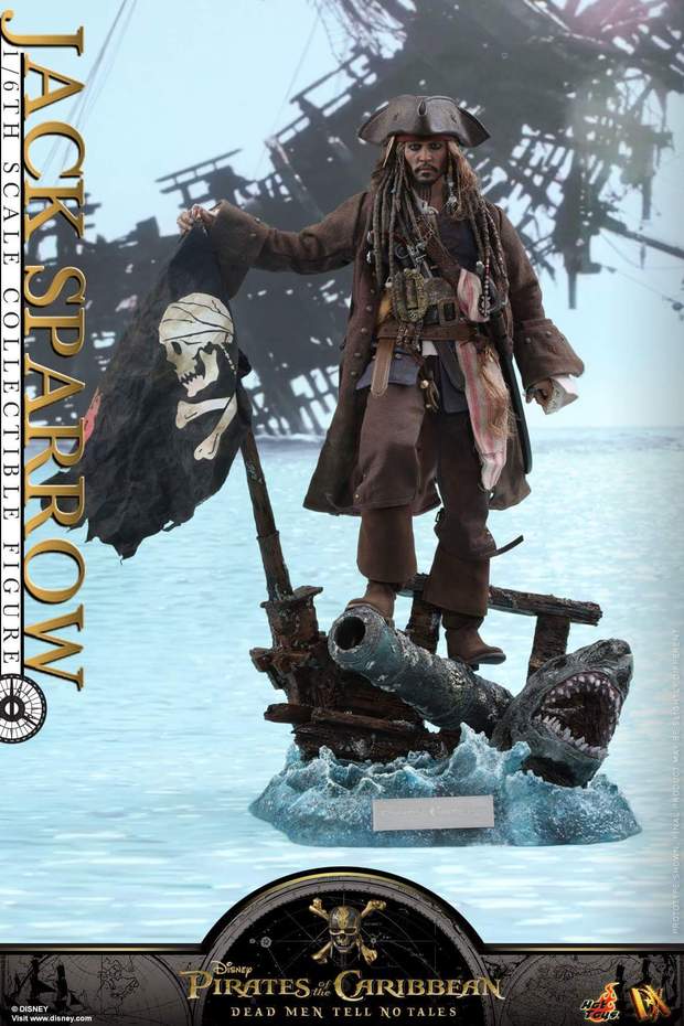 Jack Sparrow de (HOT TOYS). 