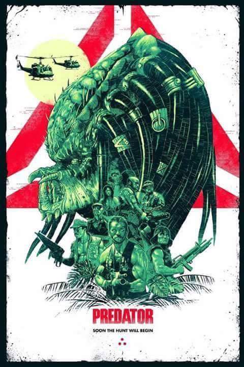 Póster (DEPREDADOR). 