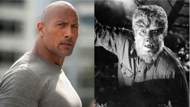 "RUMOR" Dwayne Johnson Podría ser (EL HOMBRE LOBO) y Angelina Jolie (LA NOVIA DE FRANKENSTEIN) de Universal. 