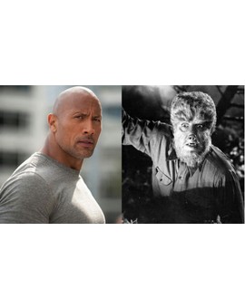 "RUMOR" Dwayne Johnson Podría ser (EL HOMBRE LOBO) y Angelina Jolie (LA NOVIA DE FRANKENSTEIN) de Universal. 