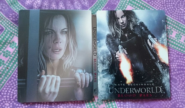 Exterior Steelbook (UNDERWORLD - BLOOD WARS) Para Custom. 
