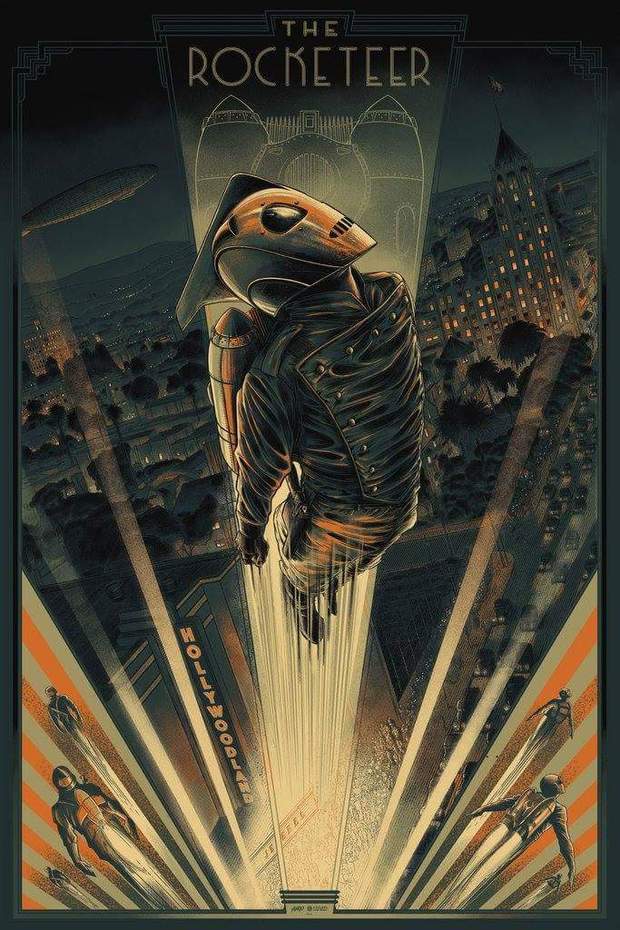 Póster (THE ROCKETEER). 