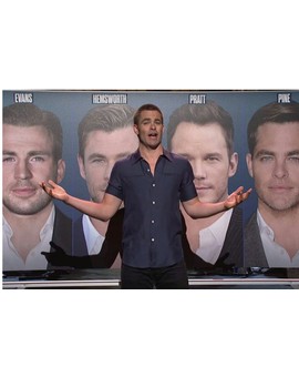 Chris Pine, Chris Pratt,  Chris Evans o Chris Hemsworth? (El Primero Canta para que no haya más Confusión). 