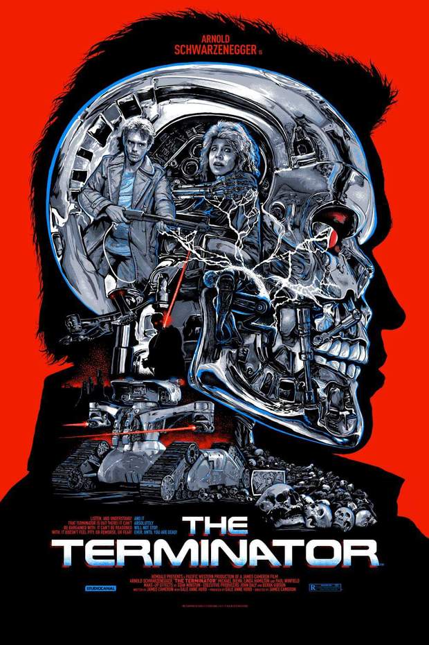 Póster (THE TERMINATOR). 