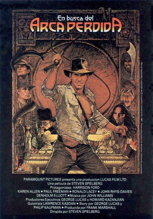 El 12 de Junio de 1981 Nació la Aventura (35 Aniversario para EN BUSCA DEL ARCA PERDIDA). 