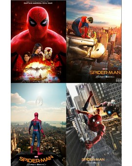 Algunos Pósters de Fan Art (SPIDERMAN HOMECOMING). 