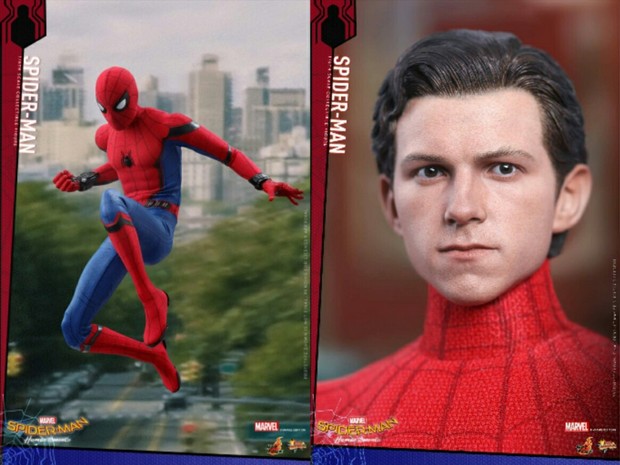 Imagen: (SPIDER-MAN HOMECOMING de Hot Toys). 