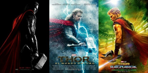 Los Teasers Pósters de THOR. (Cuál os Gusta Más?).
