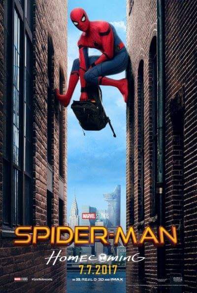 Póster 2 (SPIDERMAN HOMECOMING). 