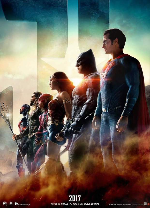 Nuevo Póster de (LA LIGA DE LA JUSTICIA) Ésta Vez con "SUPERMAN". 