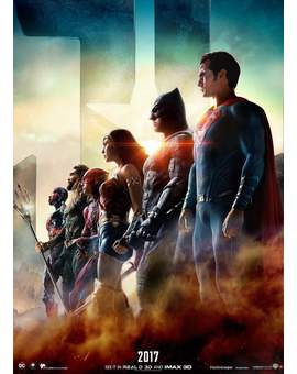 Nuevo Póster de (LA LIGA DE LA JUSTICIA) Ésta Vez con "SUPERMAN". 
