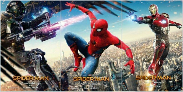 Tres Nuevos Pósters de (SPIDERMAN HOMECOMING). 