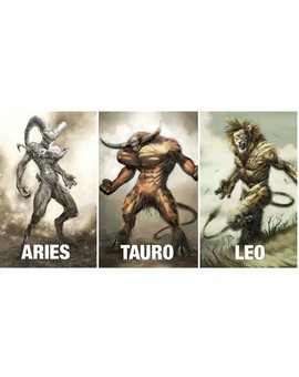 Los 12 Signos del Zodiaco Reconvertidos en Monstruos Terroríficos. Cuál es el Vuestro?. 