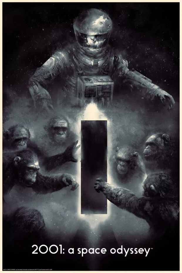 Póster (2001 ODISEA EN EL ESPACIO). 