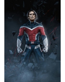 Así Luce "CHRISTIAN BALE" Cómo (CAPITÁN BRITANIA). 