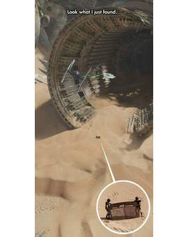 Se nos pasó por alto éste Detalle de (STAR WARS - EL DESPERTAR DE LA FUERZA)?. 